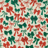 North Pole - Holiday Bows - 006 - Cream