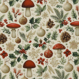 Christmas Botanics - 002 - Cream