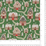Gingerbread Lane - House - 001 - Green