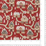 Gingerbread Lane - House - 002- Red