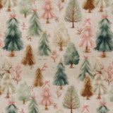 Coton Imprimé - <Sugarplum> - 004 - Ivoire
