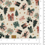 Printed Cotton - Sugarplum - 006 - Offwhite