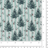 Printed Cotton - Sugarplum - 011 - Aqua