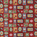 Printed Cotton - Festive Fun - 005 - Red