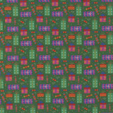 Printed Cotton - Festive Fun - 007 - Green
