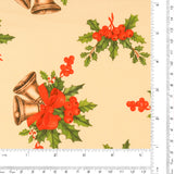 Printed Cotton - Christmas Traditions - 001 - Cream