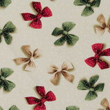 Printed Cotton - Christmas Traditions - 004 - Bone