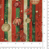 Printed Cotton - Christmas Traditions - 007 - Red