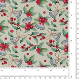 Printed Cotton - Christmas Traditions - 010 - Ivory