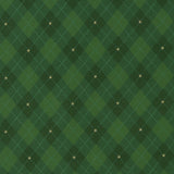 Printed Cotton - Christmas Traditions - Star Argyle - 011 - Green