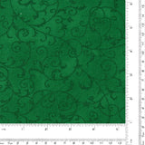 Printed Cotton - Christmas Traditions - 012 - Green