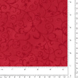 Printed Cotton - Christmas Traditions - 013 - Red