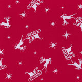 Holiday Basics - Santa Sleigh - 011 - Red