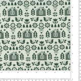 Scandi Holiday -Xmas motif - 005 - Green