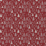 Fêtes scandinaves - Sapins Graphiques - 007 - Rouge