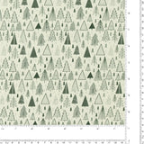 Fêtes scandinaves - Sapins Graphiques - 008 - Vert