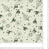 Scandi Holiday - Reindeer - 013 - Green