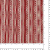 Fêtes scandinaves - Rayure de Chandail - 017 - Rouge