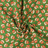 Printed Cotton - JINGLE PETS III - 002 - Green