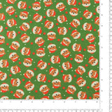Printed Cotton - JINGLE PETS III - 002 - Green