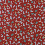 Printed Cotton - JINGLE PETS III - 006 - Red