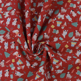 Printed Cotton - JINGLE PETS III - 006 - Red