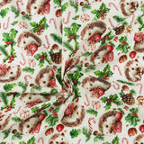 Printed Cotton - JINGLE PETS III - 009 - Offwhite