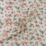 Printed Cotton - JINGLE PETS III - 010 - Offwhite
