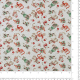 Printed Cotton - JINGLE PETS III - 010 - Offwhite