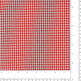 Festive Yarn Dyes - Check - 001 - Red & White