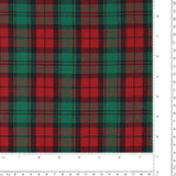 Festive Yarn Dyes - Check - 007 - Green & Red