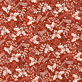 Coton imprimé - Tradition des Fêtes - 015 - Rouge