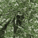 Coton imprimé - Tradition des Fêtes - 016 - Vert