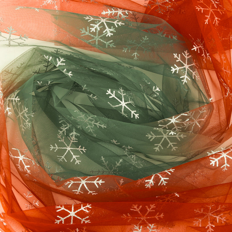 Ombre Mesh - 002 - Red & Green