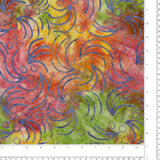 Bali Batiks - 033 - Vert et Rose