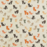 Coton imprimé - Création artisanale - 003 - Blanc Cassé