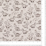 Coton imprimé - Création artisanale - 007 -Blanc