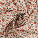 Coton imprimé - Création artisanale - 009 - Blanc