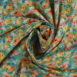 Coton imprimé - Charme floral - 004 - Multi