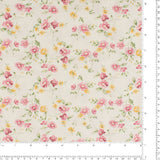 Printed Cotton - Lillibet Floral - 001 - Pink