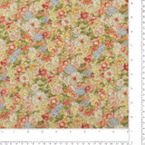 Printed Cotton - Lillibet Floral - 004 - Copper Red