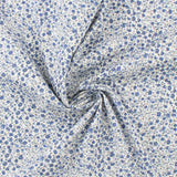 Printed Cotton - Lillibet Floral - 017 - Blue