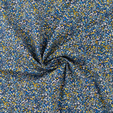 Printed Cotton - Lillibet Floral - 020 - Navy