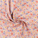 Printed Cotton - Lillibet Floral - 024 - Pink