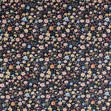 Printed Cotton - Lillibet Floral - 026 - Midnight