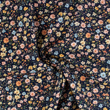 Printed Cotton - Lillibet Floral - 026 - Midnight