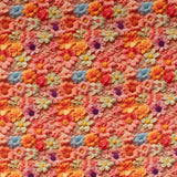 Coton imprimé - Floral II en 3D - 003 - Rose