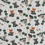 Coton imprimé - Les petits - 001 - Blanc