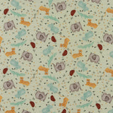 Coton imprimé - Les petits - 004 - Sauge