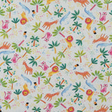 Coton imprimé - Les petits - 005 - Blanc